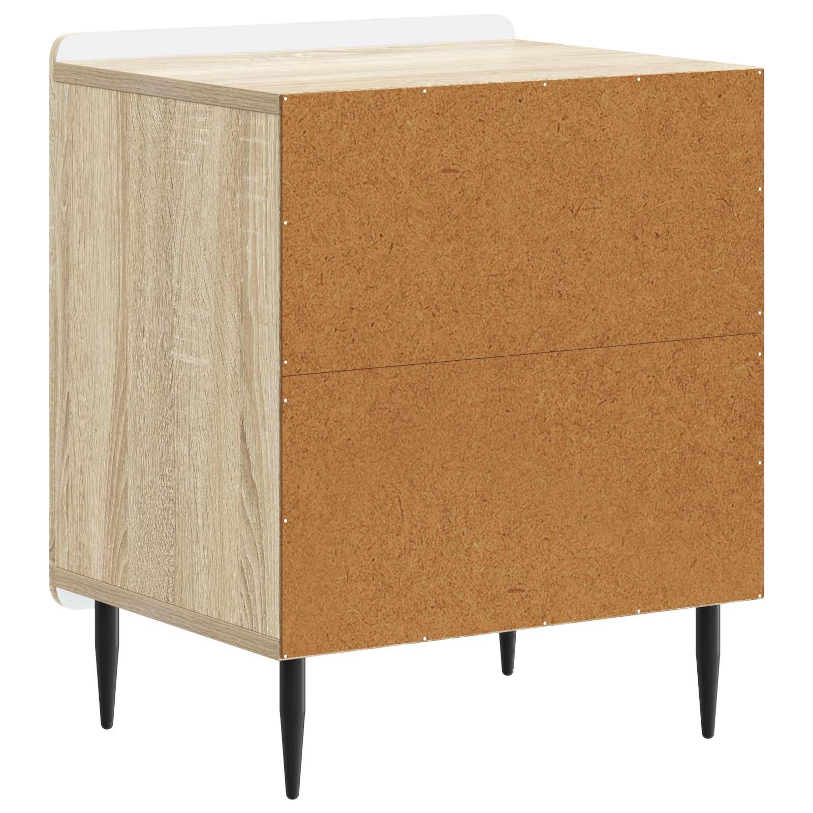 Noćni ormar 2 pcs Hrast sonoma 43 x 34,5 x 52 cm