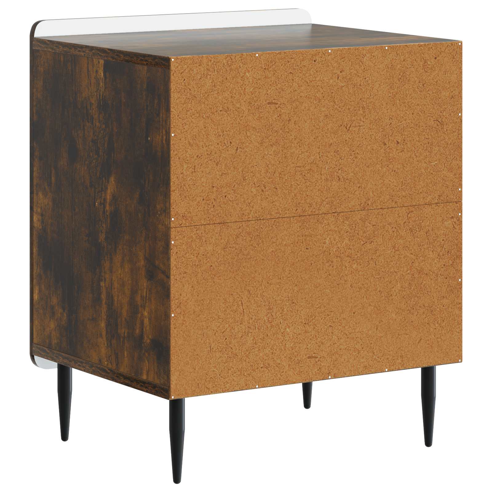 Noćni ormar 2 pcs Dimljeni hrast 43 x 34,5 x 52 cm