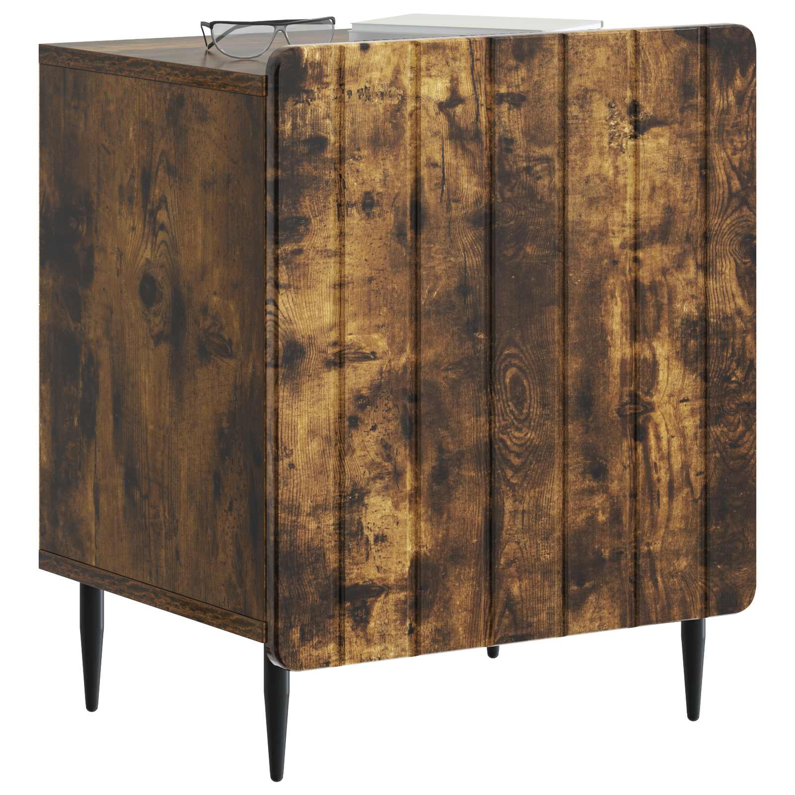 Noćni ormar 2 pcs Dimljeni hrast 43 x 34,5 x 52 cm