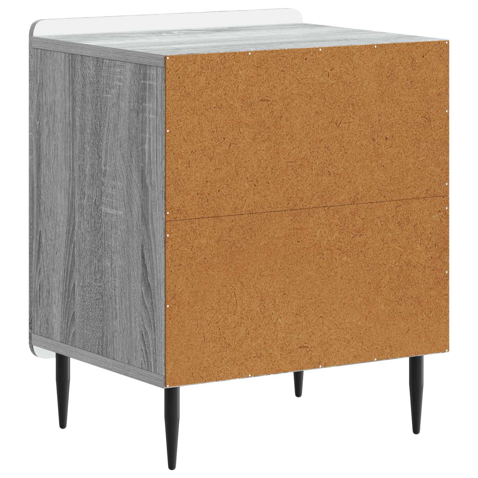 Noćni ormar Siva sonoma 43 x 34,5 x 52 cm Konstruirano drvo