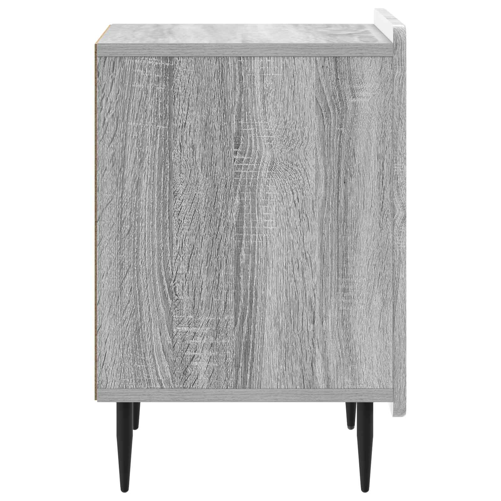 Noćni ormar Siva sonoma 43 x 34,5 x 52 cm Konstruirano drvo