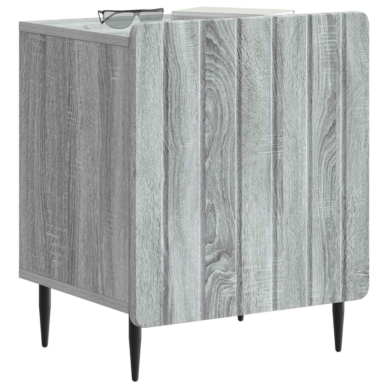 Noćni ormar 2 pcs Siva sonoma 43 x 34,5 x 52 cm