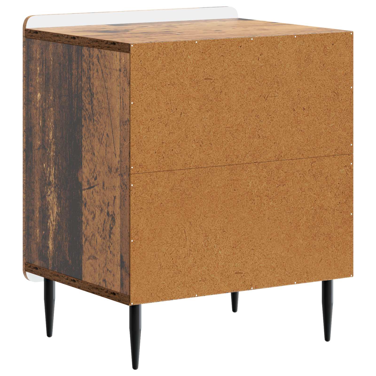 Noćni ormar 2 pcs Staro drvo 43 x 34,5 x 52 cm