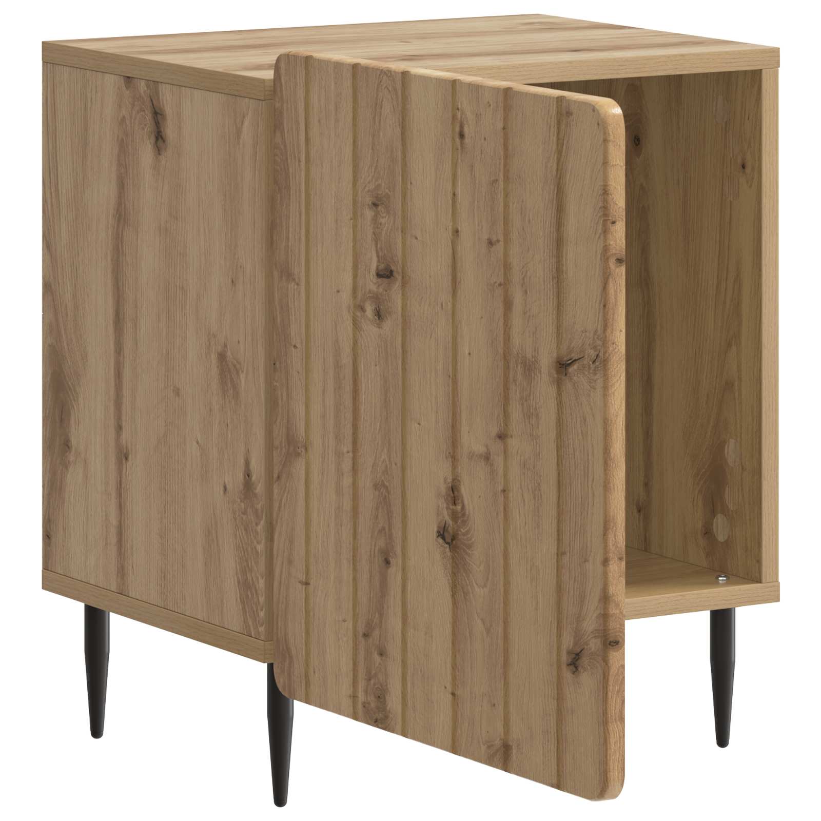 Noćni ormar 2 pcs Hrast artisan 43 x 34,5 x 52 cm