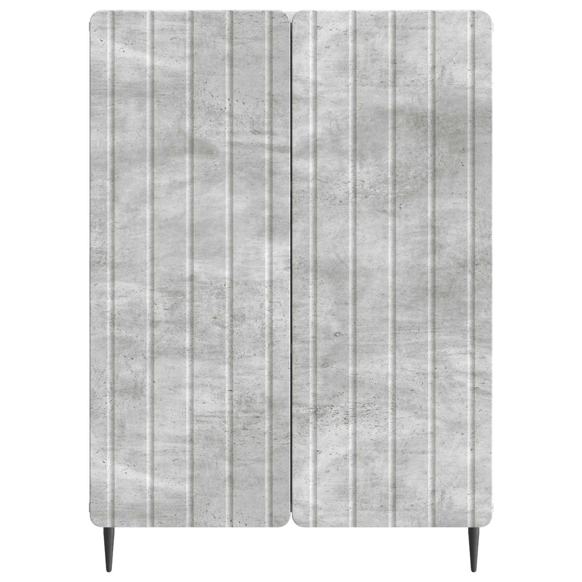 Kreveta Betonska siva 66 x 34,5 x 92 cm Konstruirano drvo