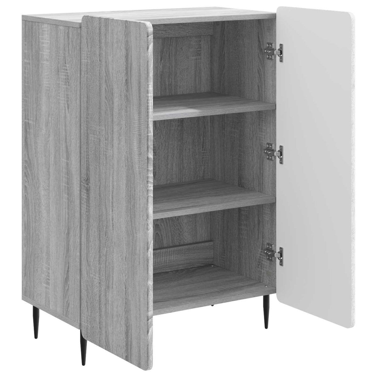 Kreveta Siva sonoma 66 x 34,5 x 92 cm Konstruirano drvo