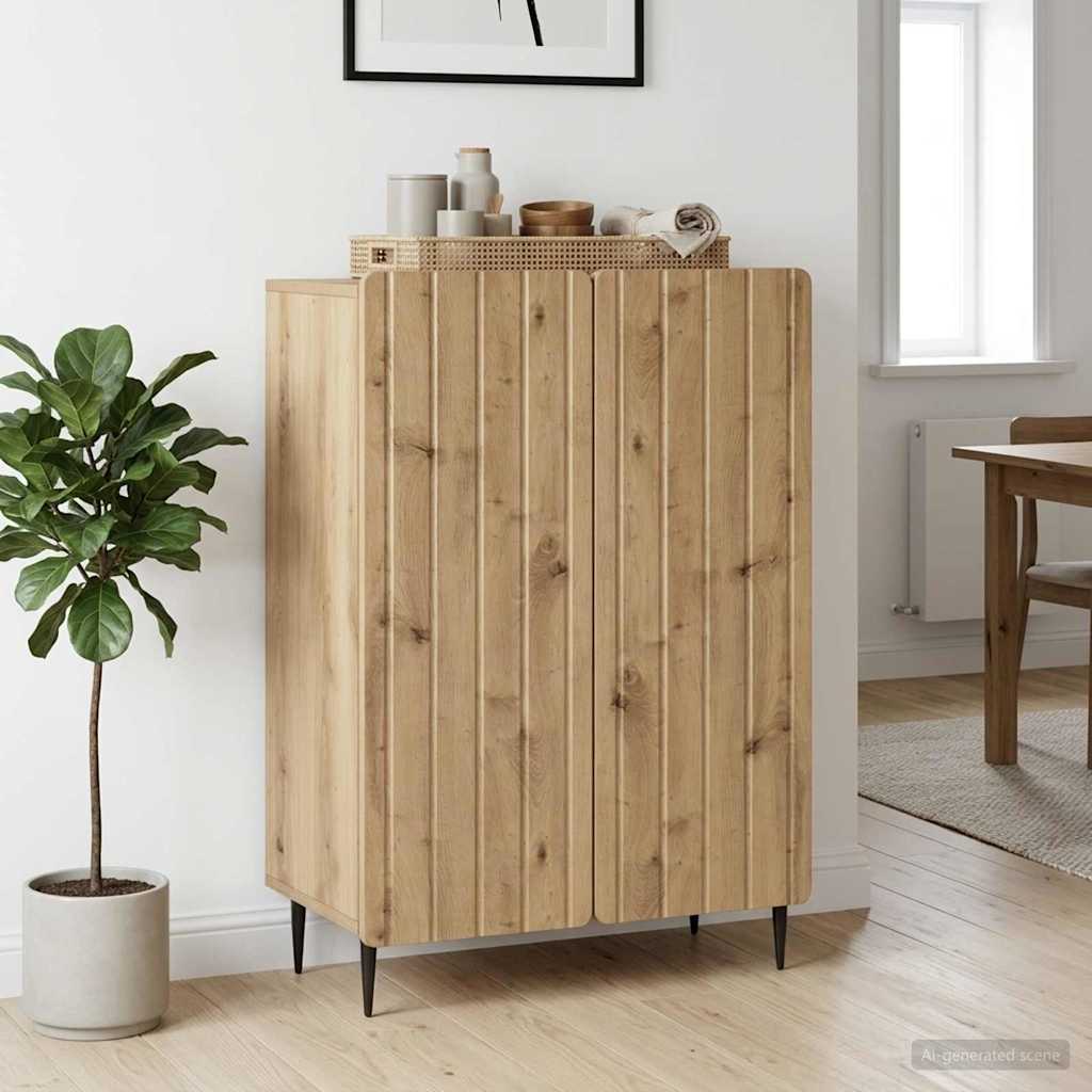 Kreveta Hrast artisan 66 x 34,5 x 92 cm Konstruirano drvo
