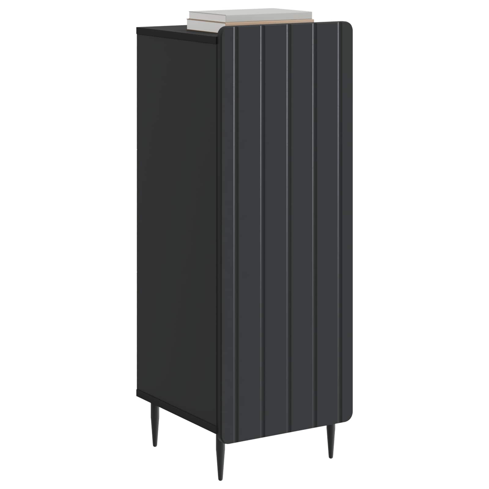 Kreveta Crna 34,5 x 33 x 92 cm Konstruirano drvo