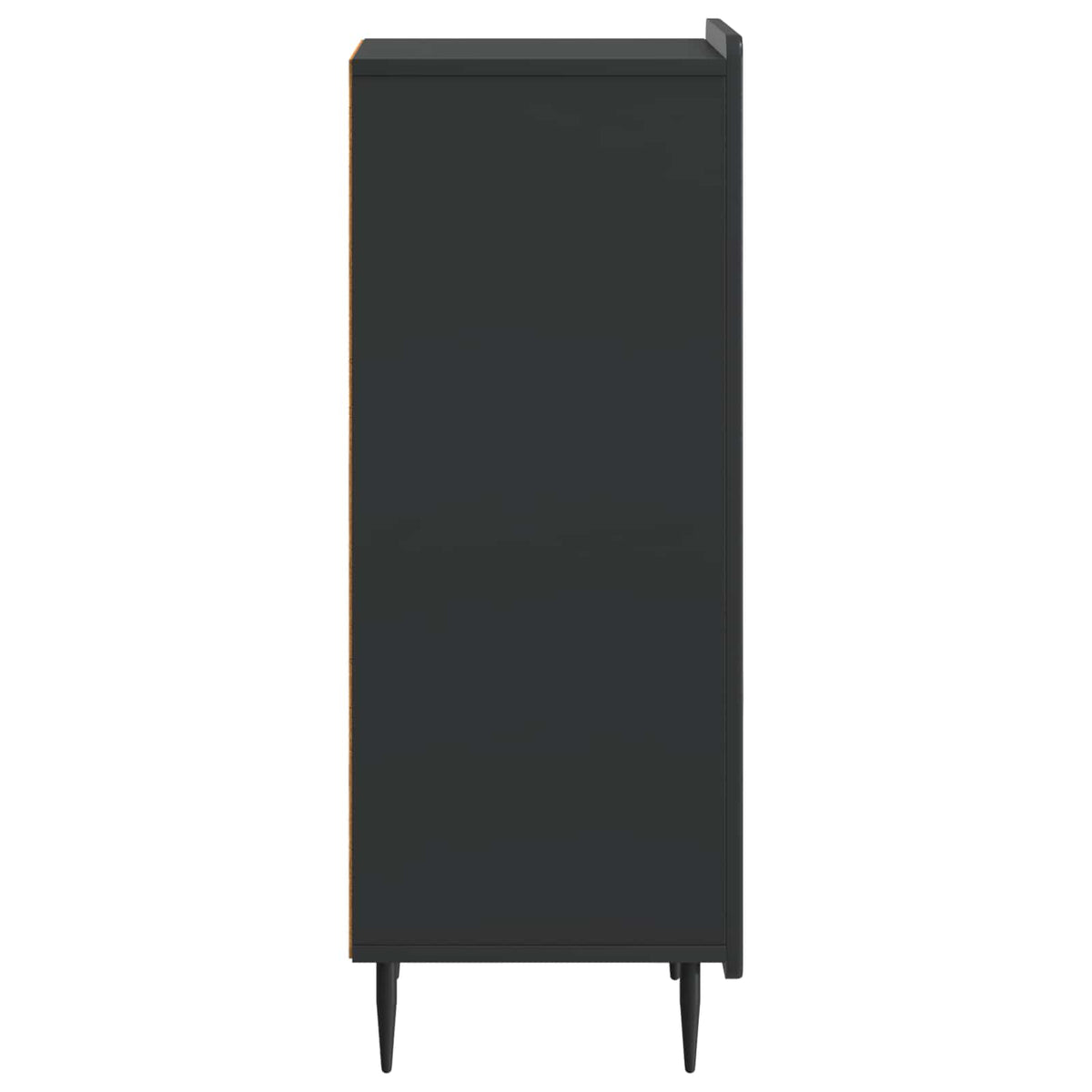Kreveta Crna 34,5 x 33 x 92 cm Konstruirano drvo