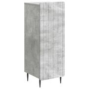 Kreveta Betonska siva 34,5 x 33 x 92 cm Konstruirano drvo