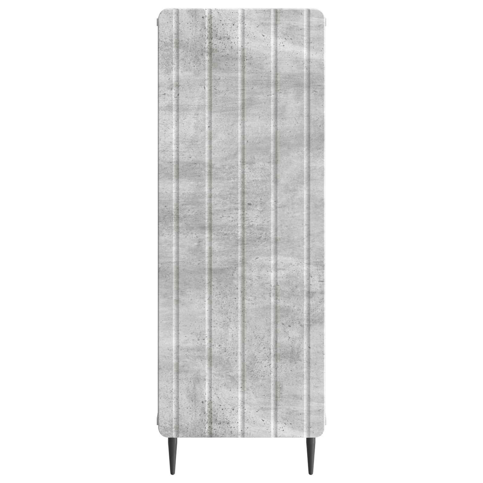 Kreveta Betonska siva 34,5 x 33 x 92 cm Konstruirano drvo