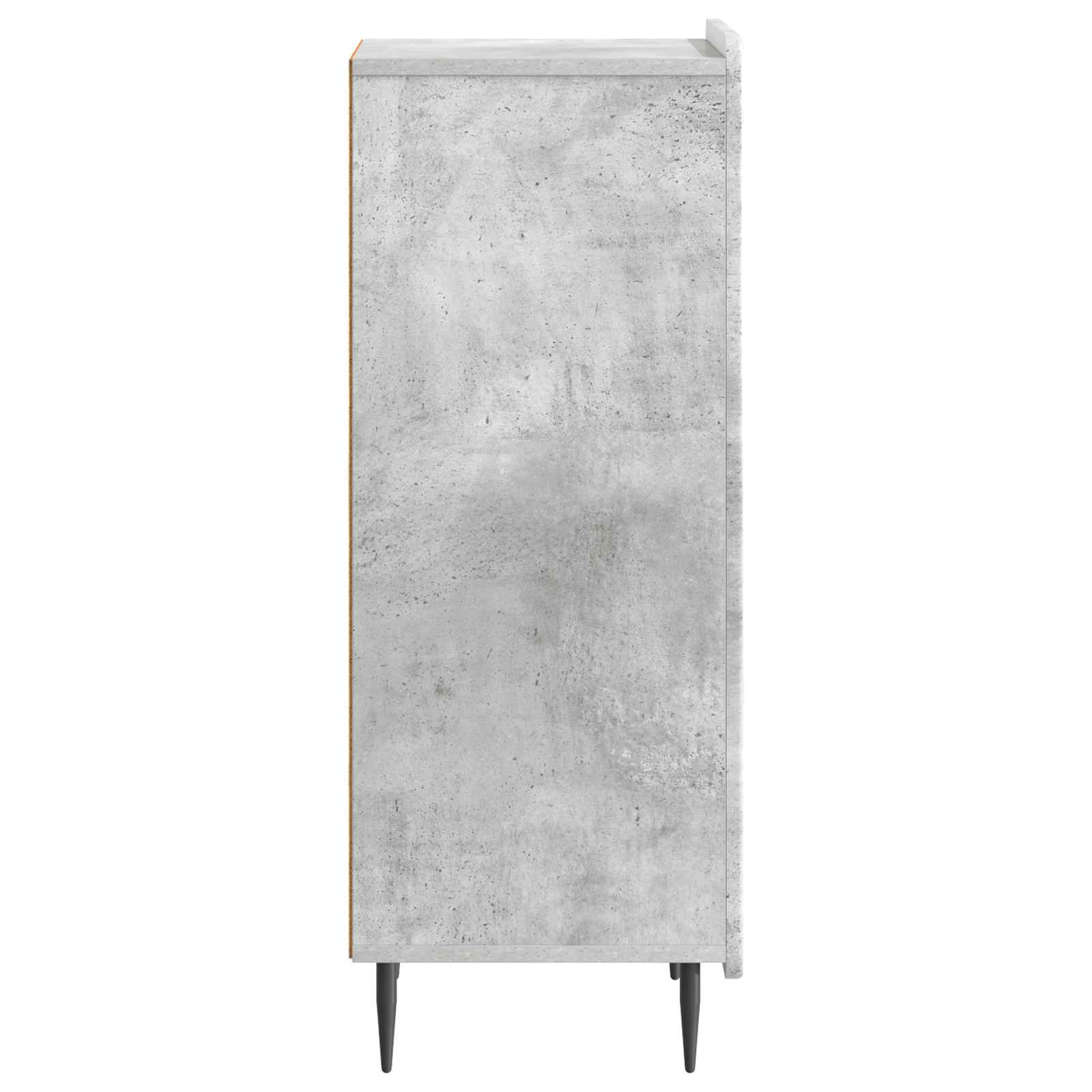 Kreveta Betonska siva 34,5 x 33 x 92 cm Konstruirano drvo