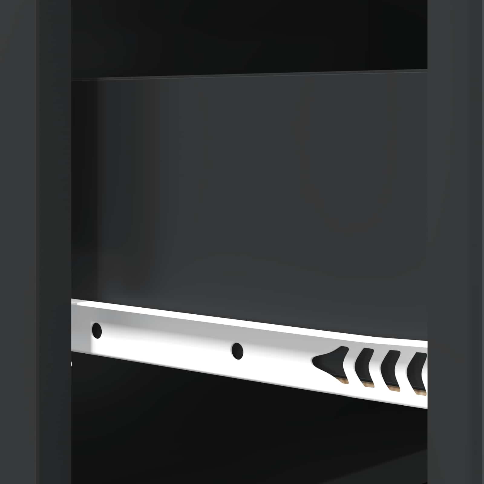 Ormar s ladicama Crna 66 x 34,5 x 92 cm Konstruirano drvo