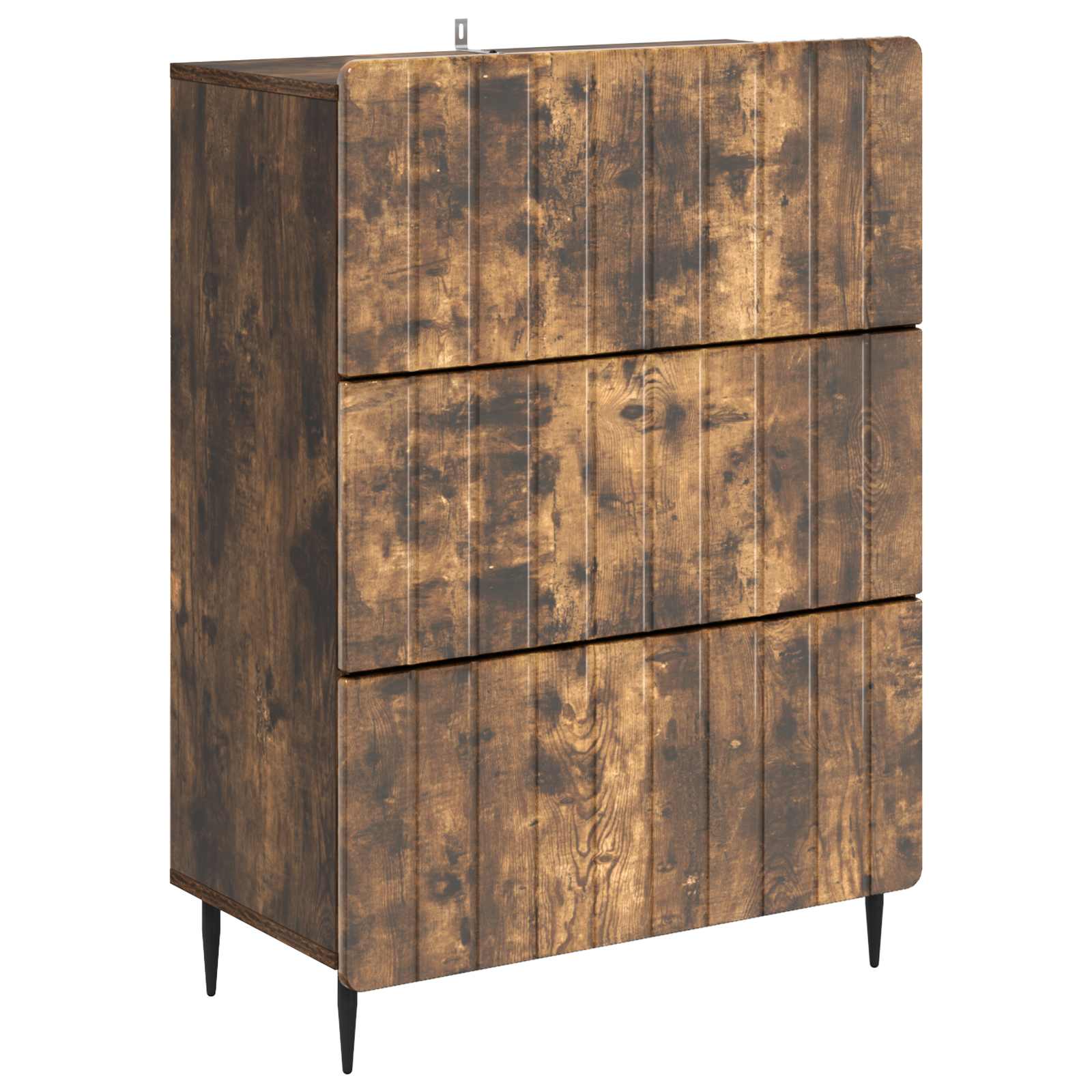 Ormar s ladicama Dimljeni hrast 66 x 34,5 x 92 cm
