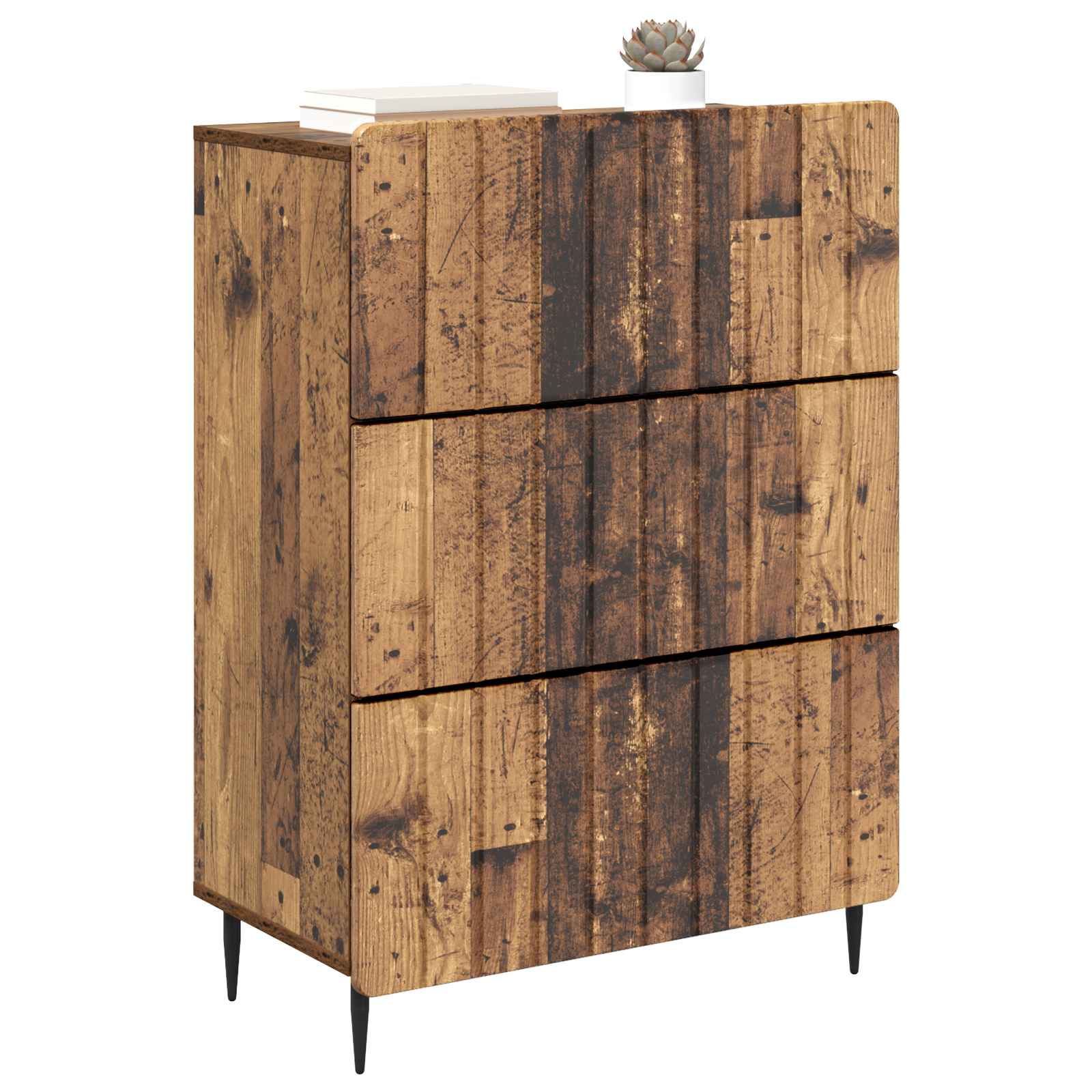 Ormar s ladicama Staro drvo 66 x 34,5 x 92 cm Konstruirano drvo