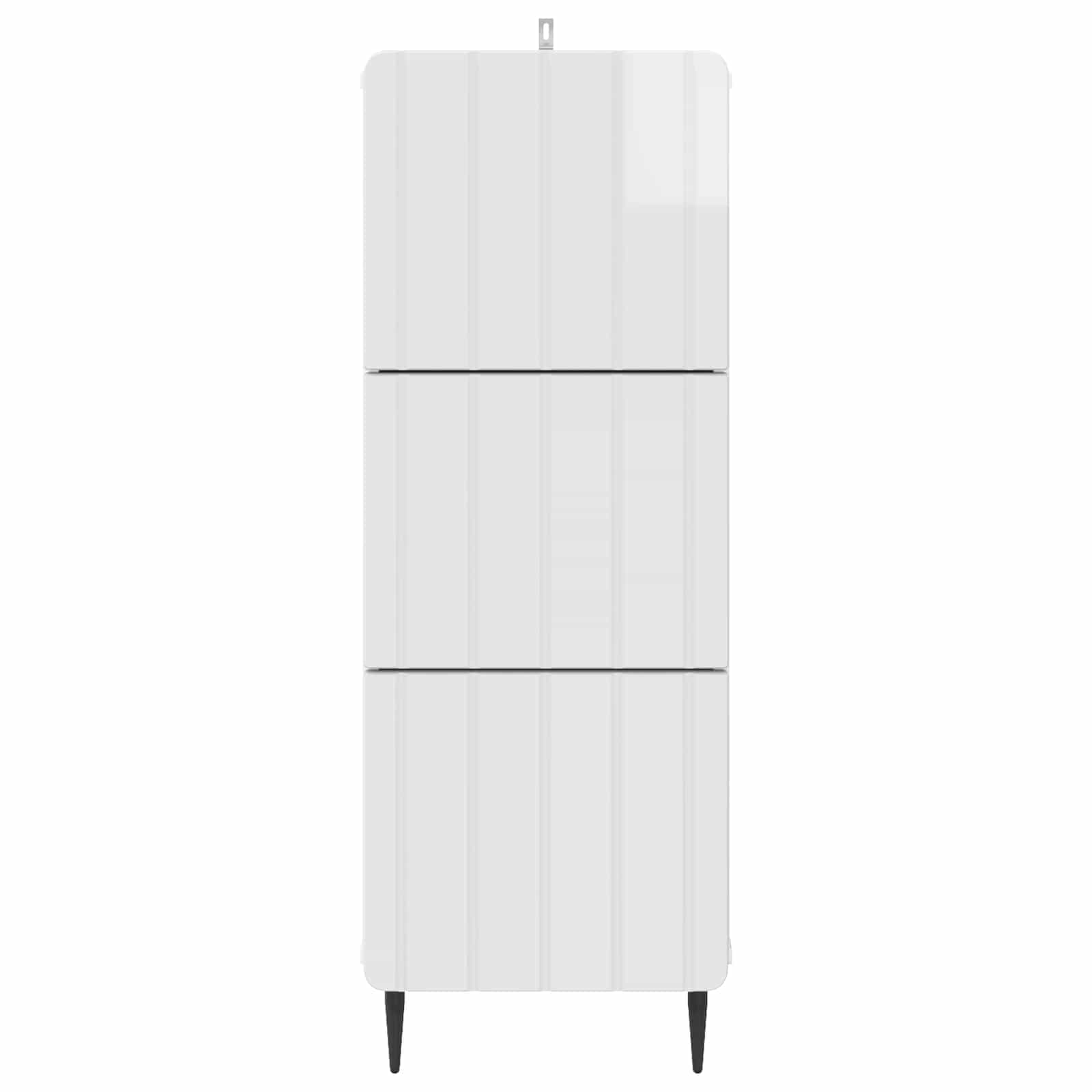 Ormar s ladicama Bijela visokog sjaja 33 x 34,5 x 92 cm