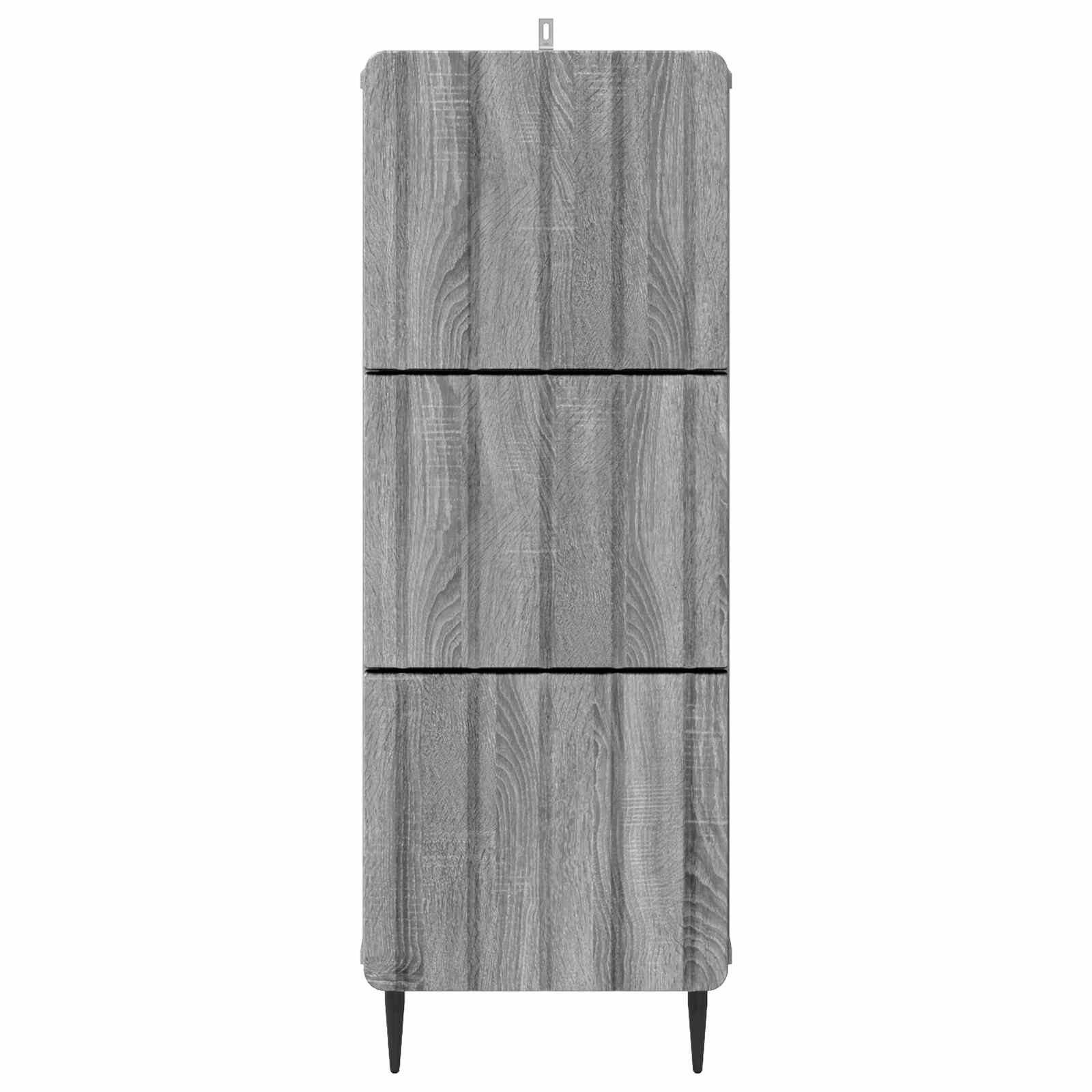 Ormar s ladicama Siva sonoma 33 x 34,5 x 92 cm