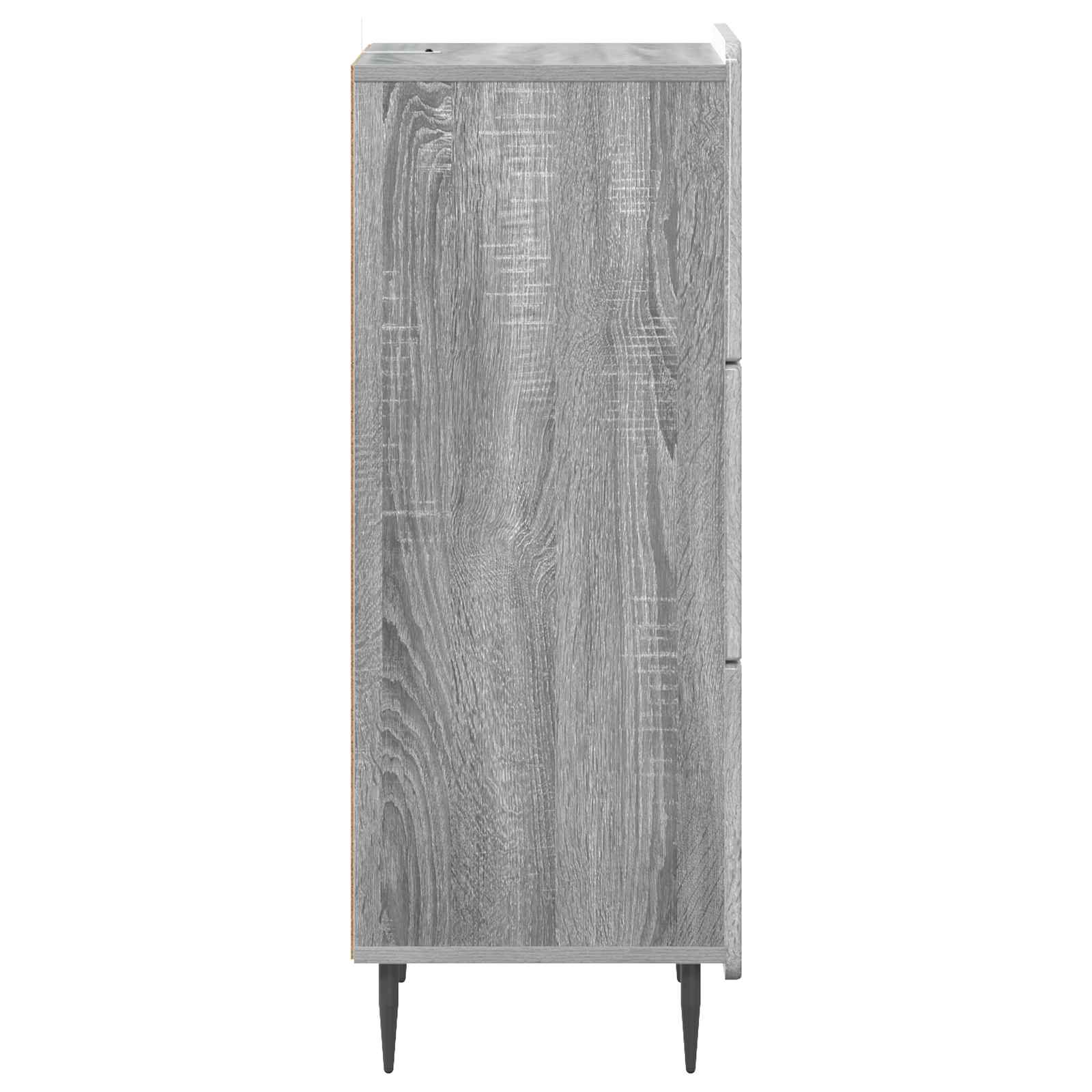 Ormar s ladicama Siva sonoma 33 x 34,5 x 92 cm