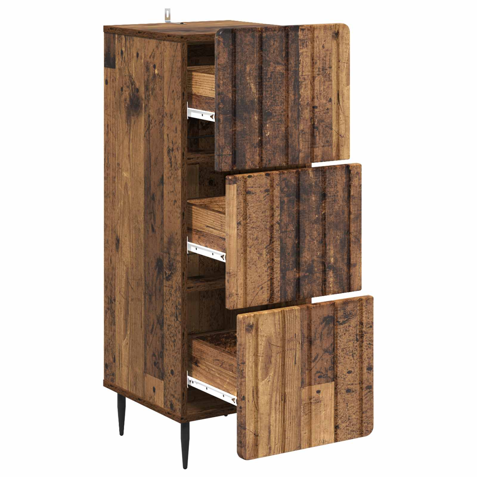 Ormar s ladicama Staro drvo 33 x 34,5 x 92 cm Konstruirano drvo