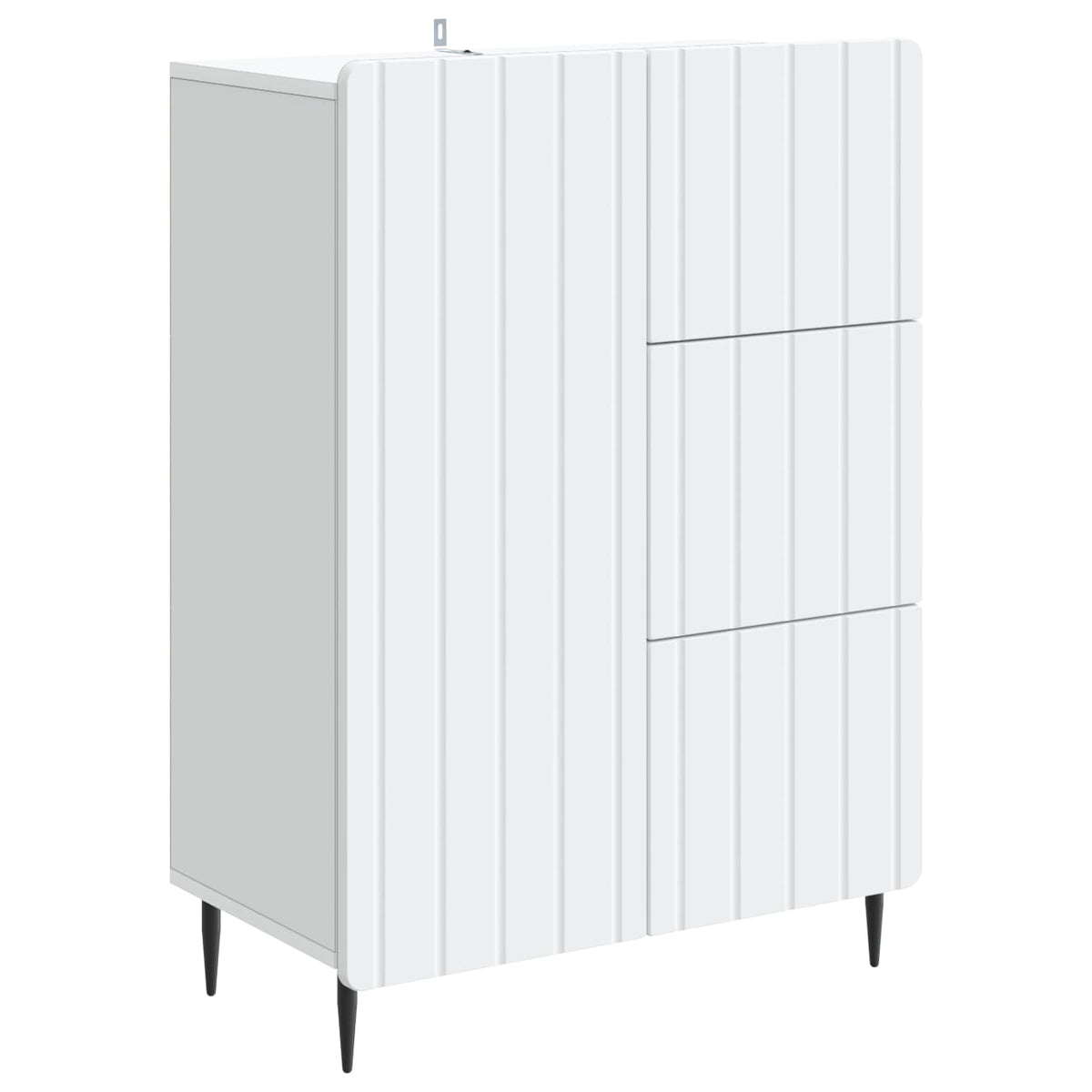 Kreveta s ladicama Bijela 66 x 34,5 x 91,5 cm Konstruirano drvo