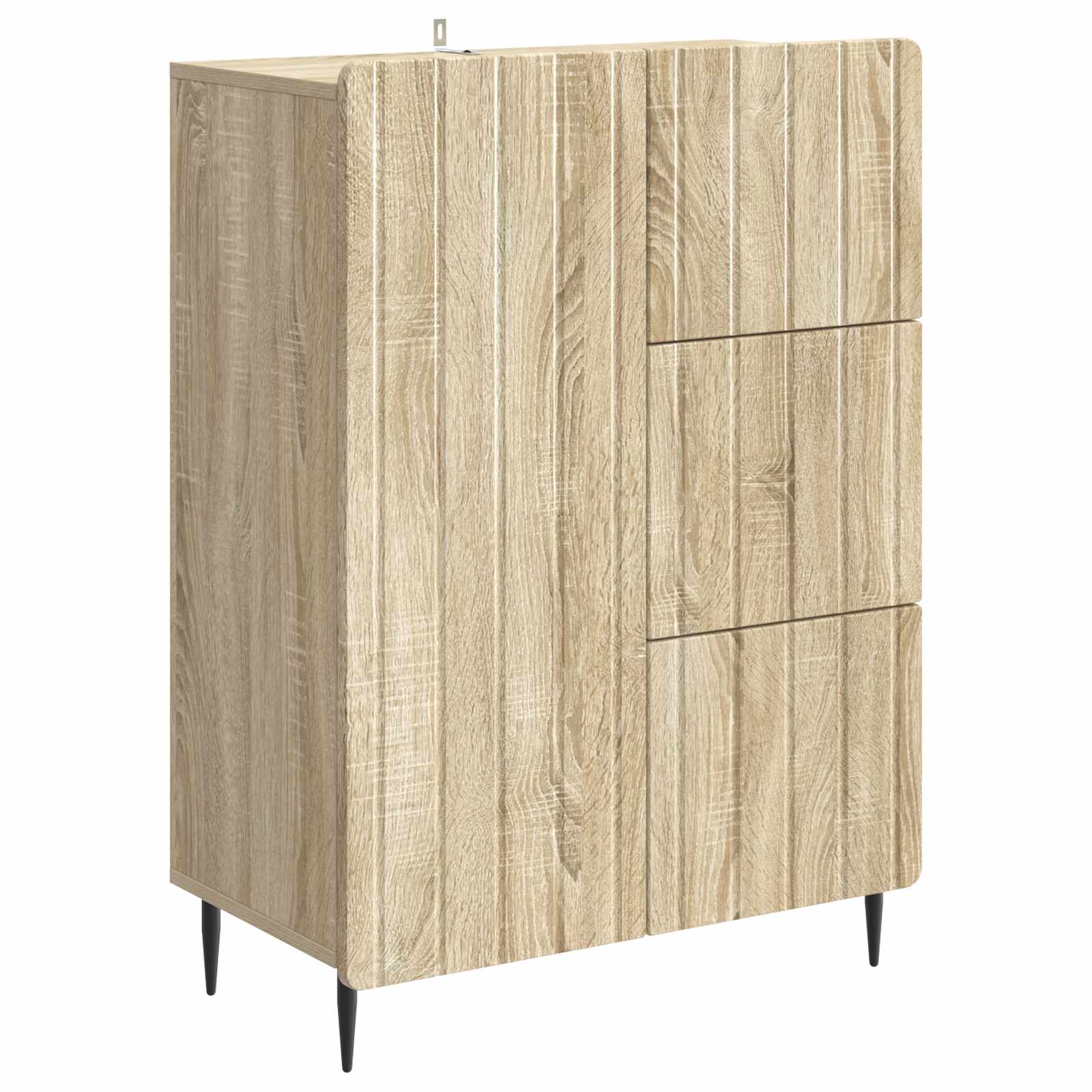 Kreveta Hrast sonoma 66 x 34,5 x 91,5 cm Konstruirano drvo