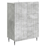 Kreveta Betonska siva 66 x 34,5 x 91,5 cm Konstruirano drvo
