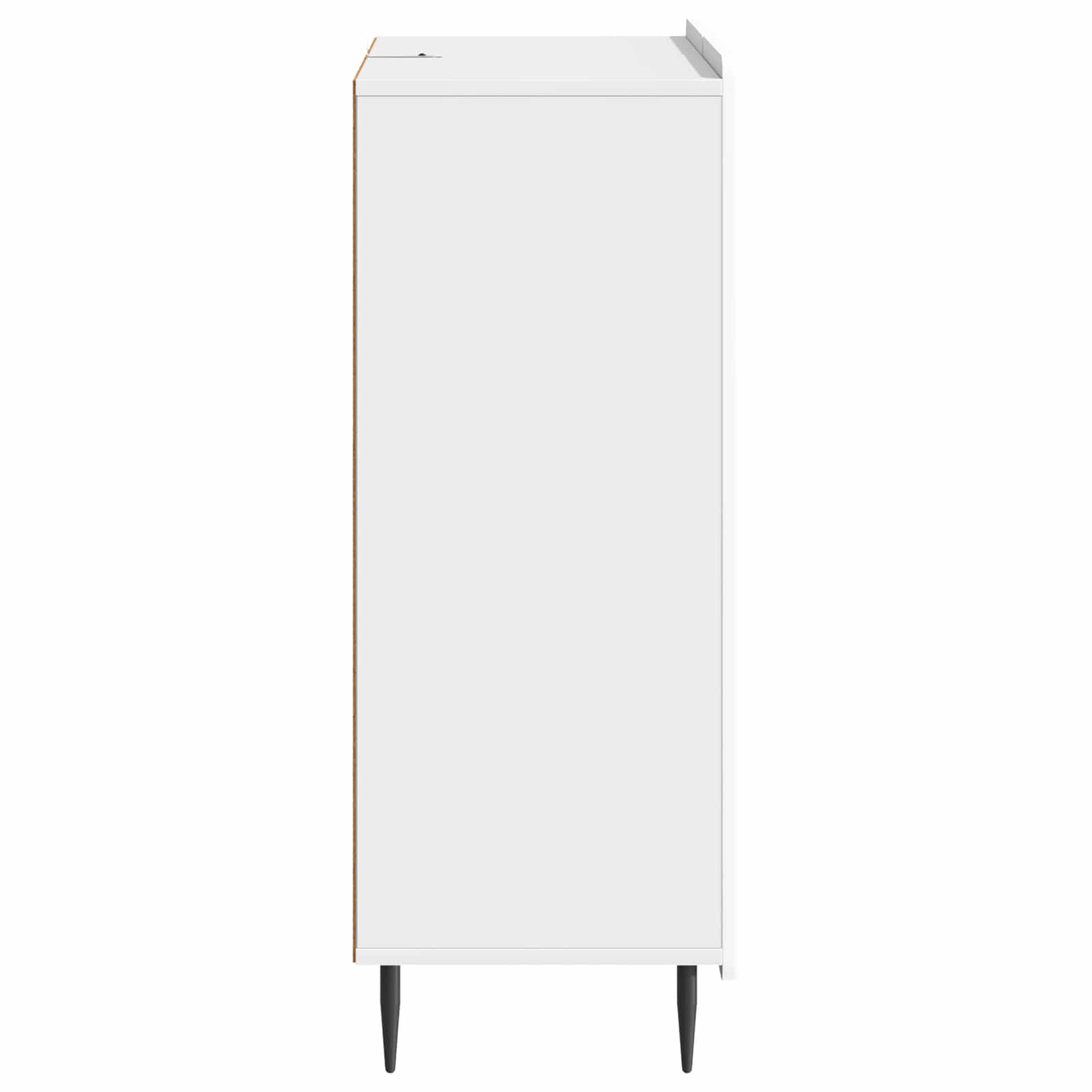 Kreveta s ladicama Bijela visokog sjaja 66 x 34,5 x 91,5 cm