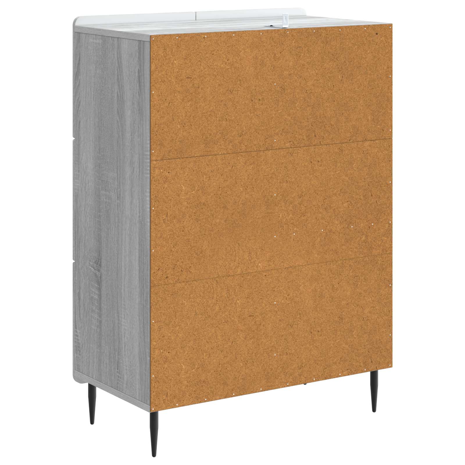 Kreveta Siva sonoma 66 x 34,5 x 91,5 cm Konstruirano drvo