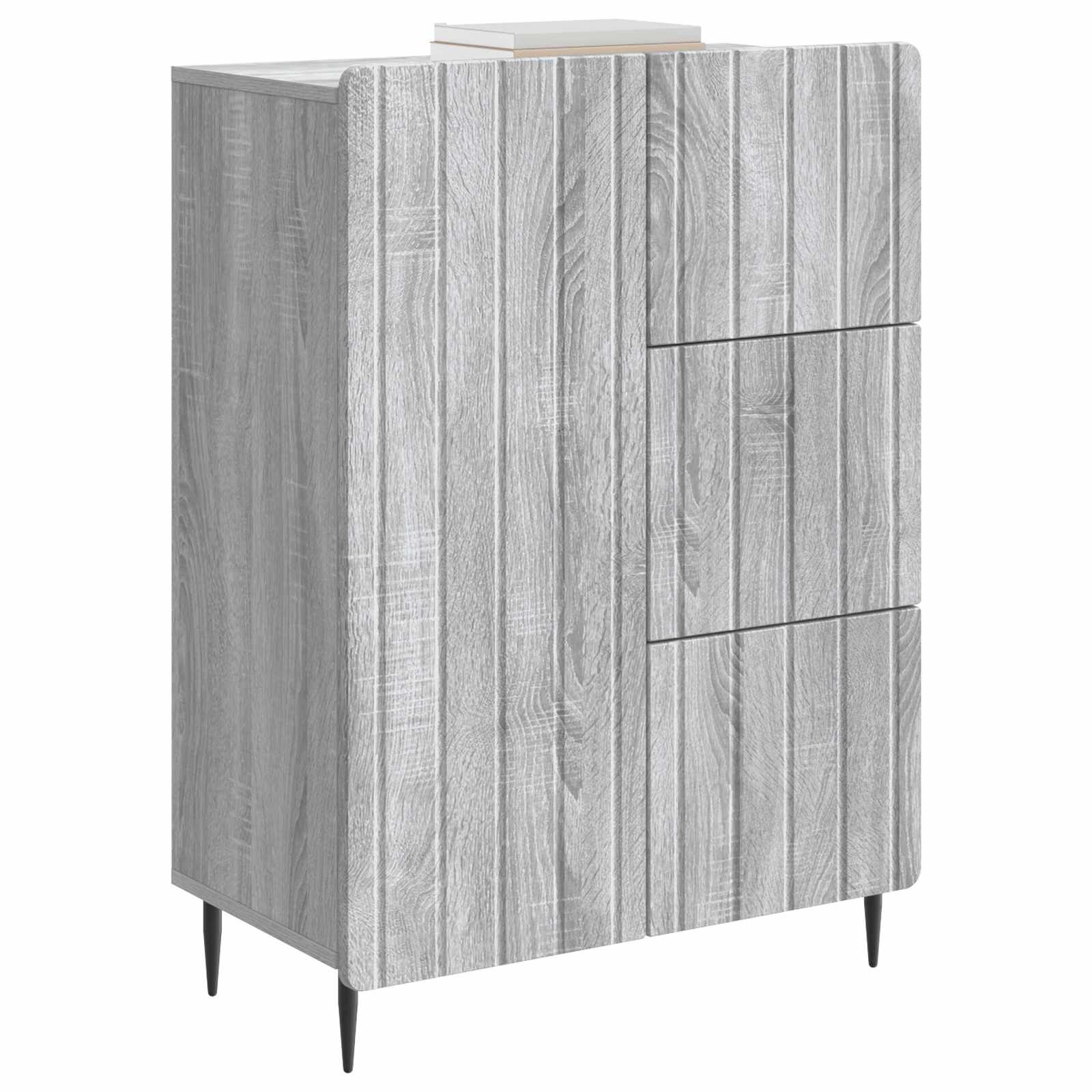 Kreveta Siva sonoma 66 x 34,5 x 91,5 cm Konstruirano drvo