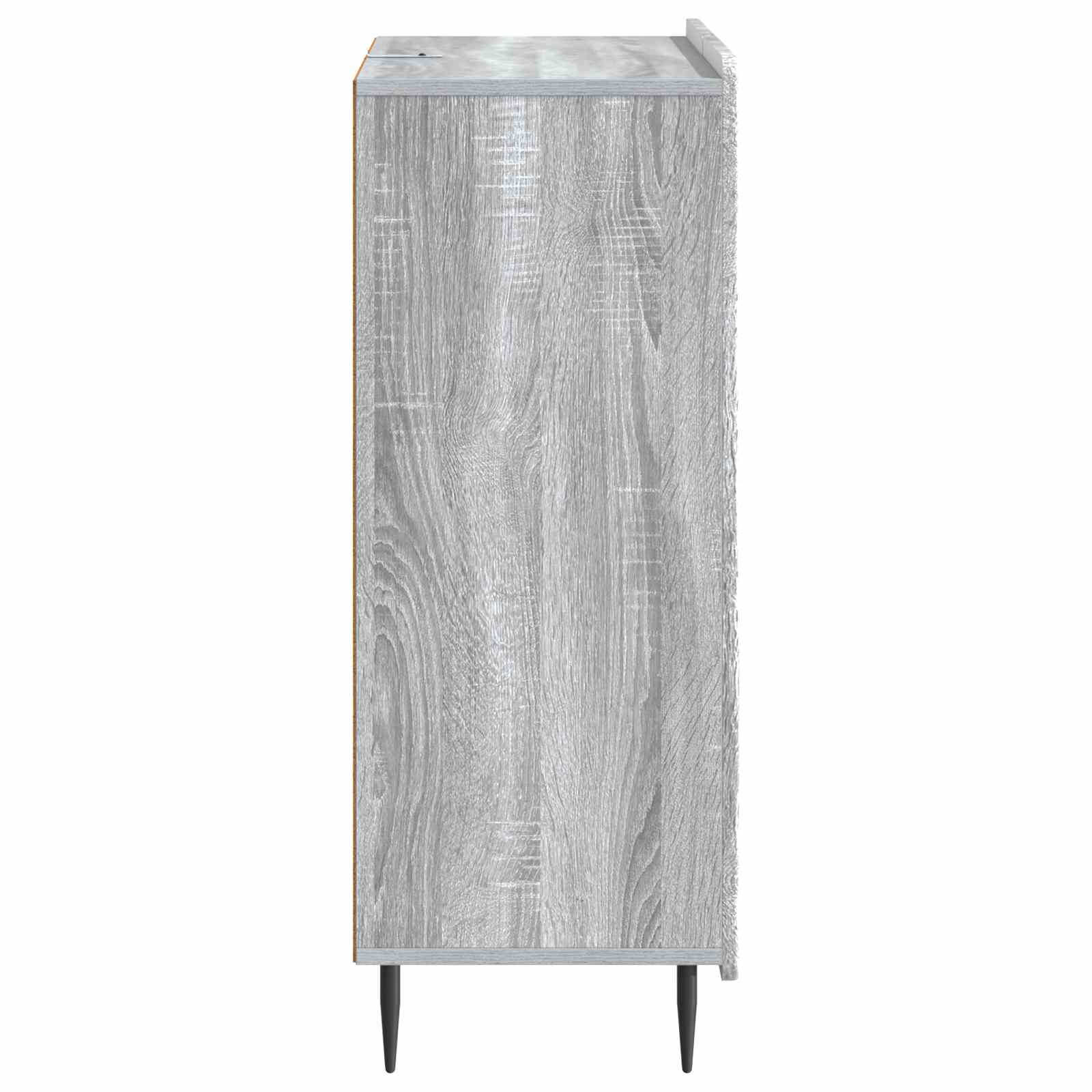 Kreveta Siva sonoma 66 x 34,5 x 91,5 cm Konstruirano drvo