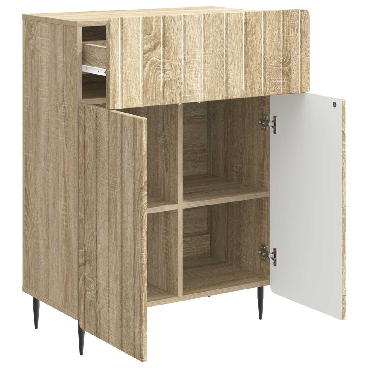Kreveta Hrast sonoma 66 x 34,5 x 92 cm Konstruirano drvo