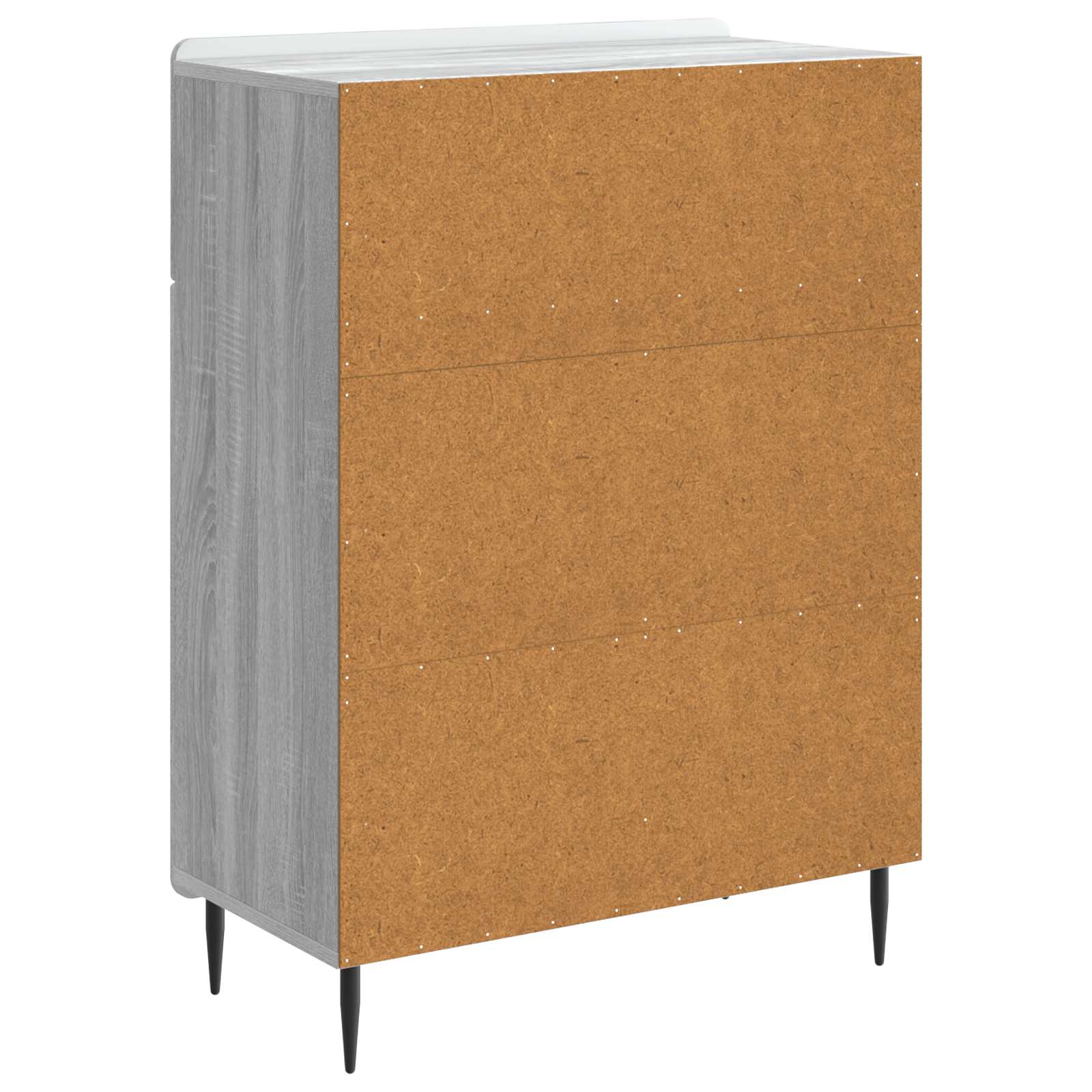 Kreveta Siva sonoma 66 x 34,5 x 92 cm Konstruirano drvo