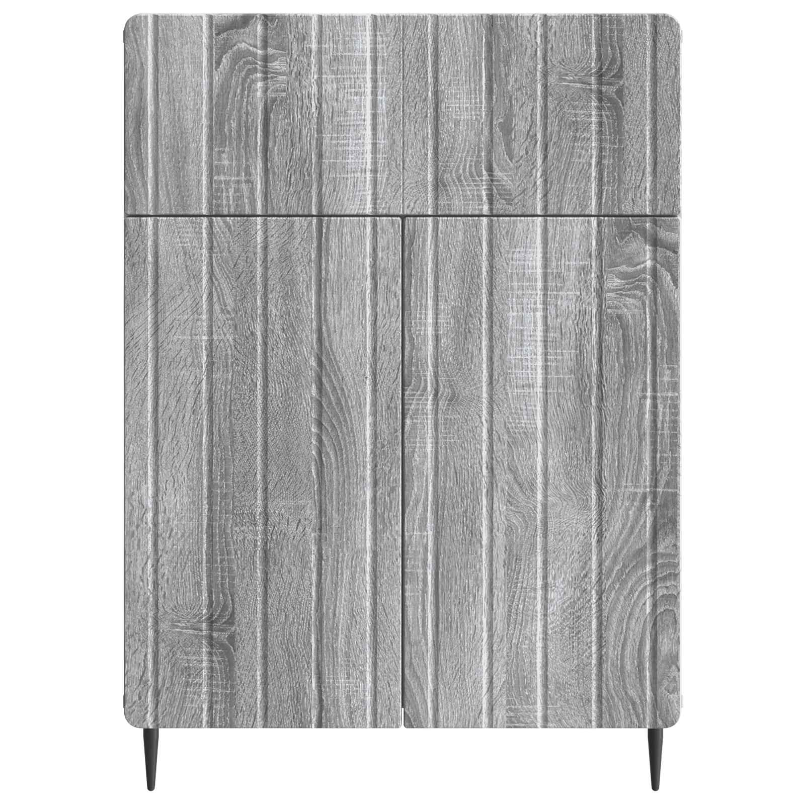 Kreveta Siva sonoma 66 x 34,5 x 92 cm Konstruirano drvo