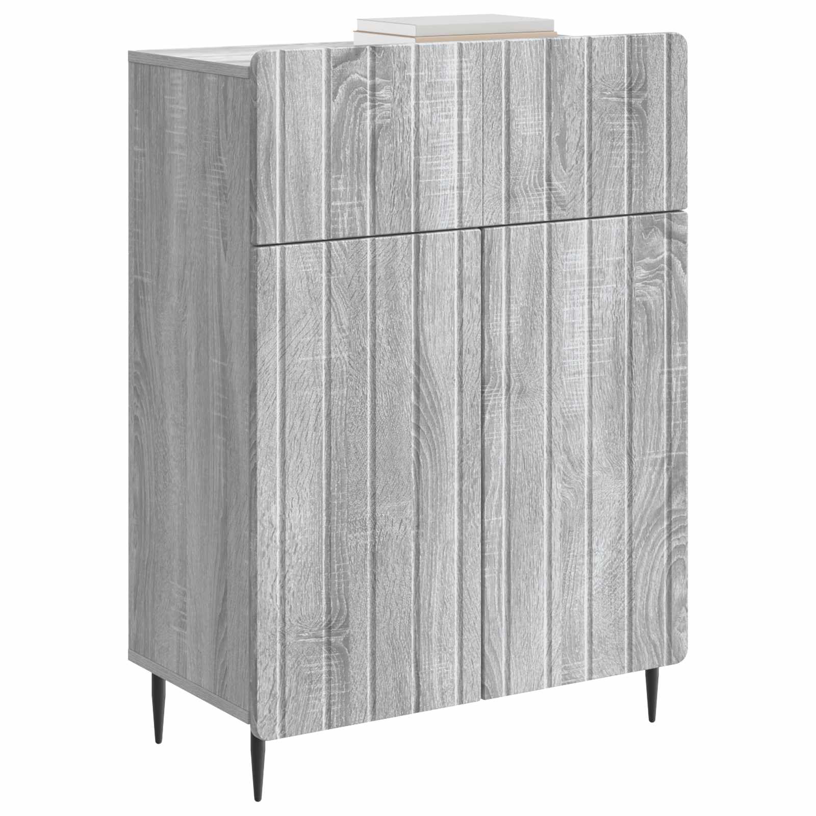 Kreveta Siva sonoma 66 x 34,5 x 92 cm Konstruirano drvo
