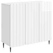 Kreveta Bijela visokog sjaja 89 x 34,5 x 82 cm