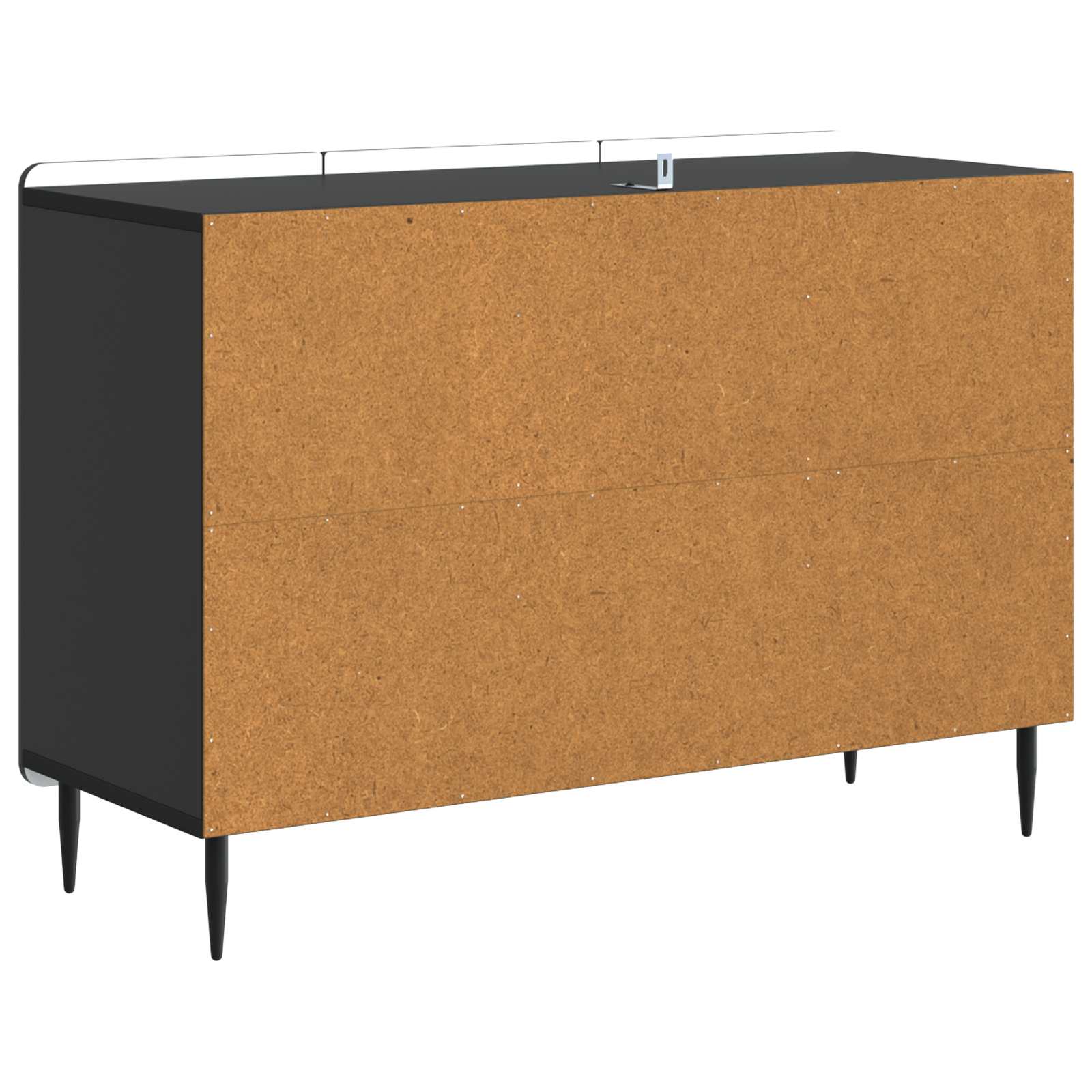 Kreveta s ladicama Crna 89 x 34,5 x 62 cm Konstruirano drvo