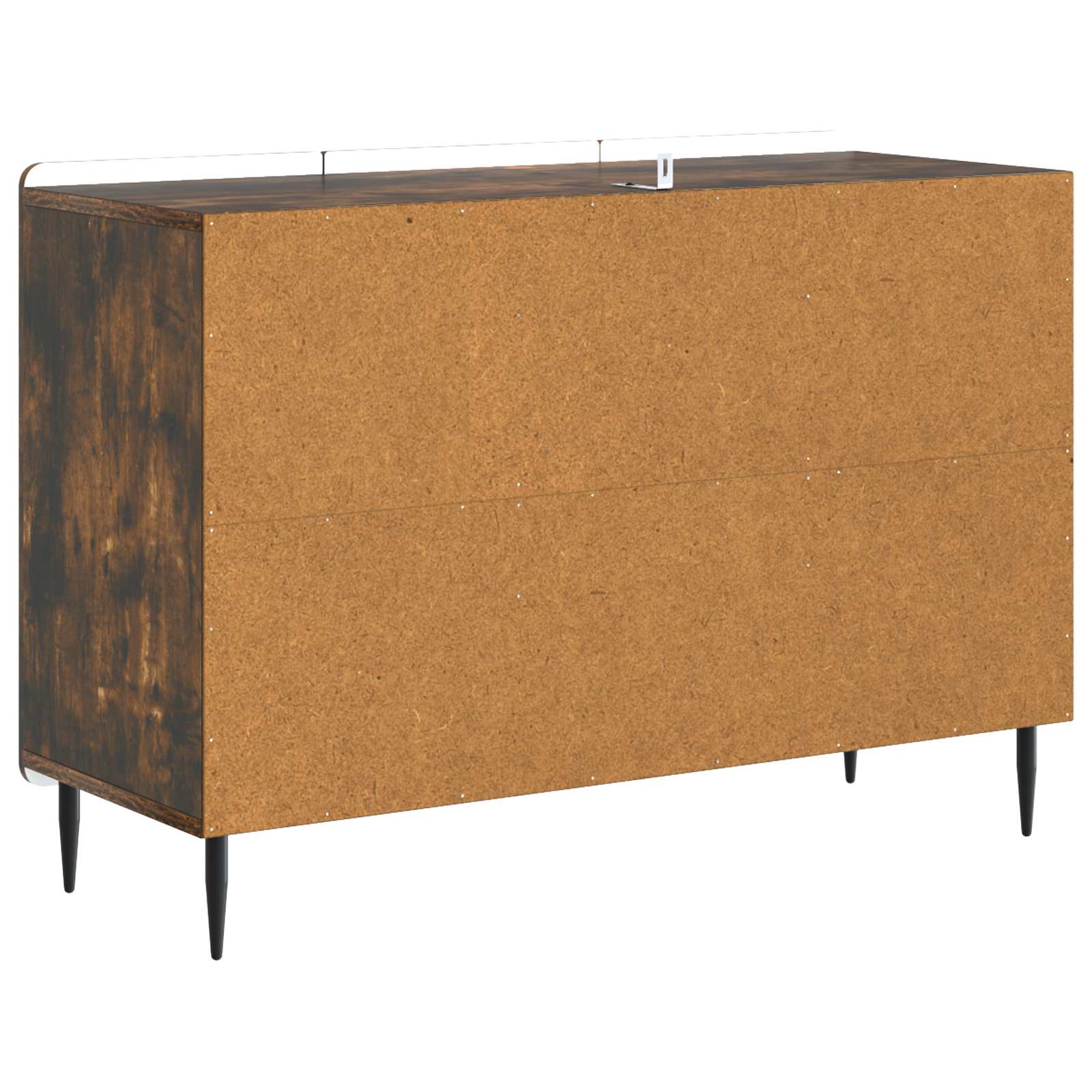 Kreveta Dimljeni hrast 89 x 34,5 x 62 cm Konstruirano drvo