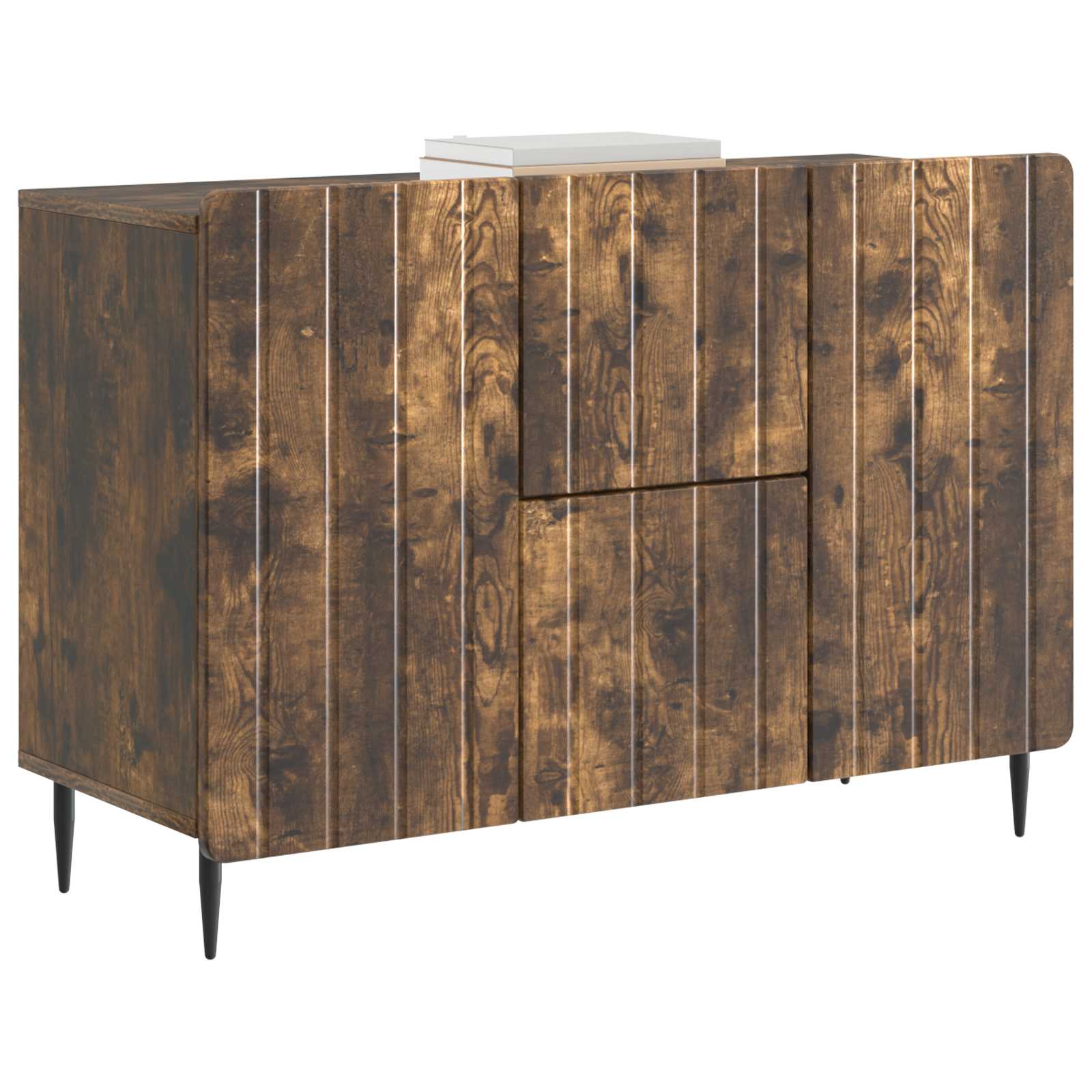Kreveta Dimljeni hrast 89 x 34,5 x 62 cm Konstruirano drvo
