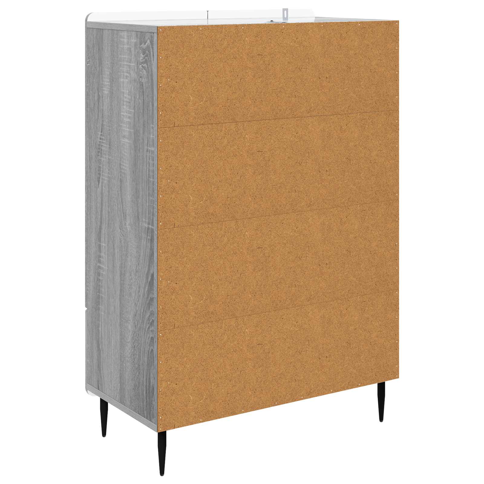 Kreveta Siva sonoma 66 x 34,5 x 97 cm Konstruirano drvo