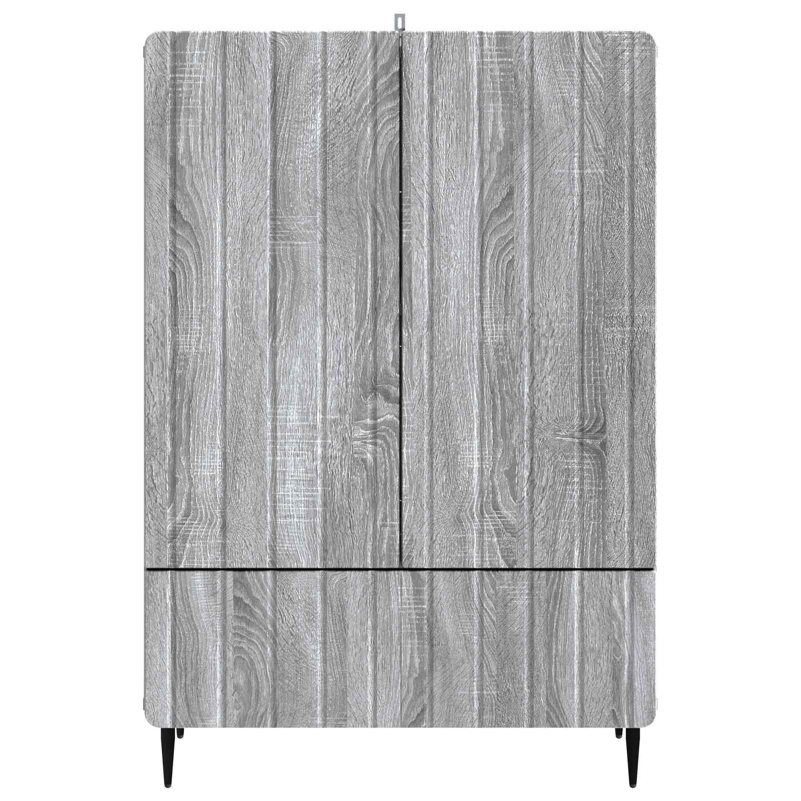 Kreveta Siva sonoma 66 x 34,5 x 97 cm Konstruirano drvo