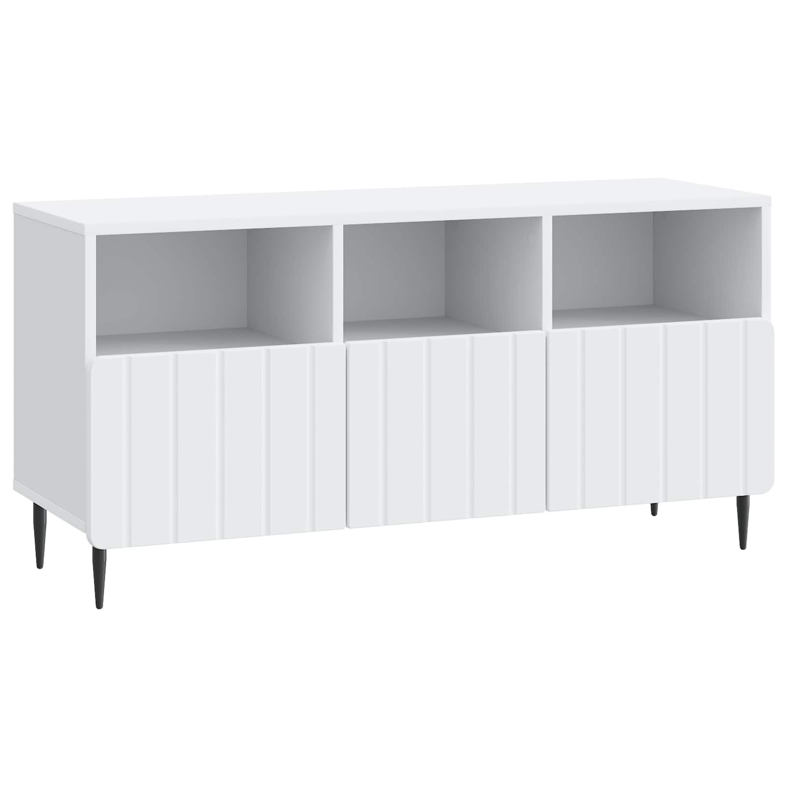 TV ormar s ladicama Bijela 102 x 34,5 x 50 cm Konstruirano drvo