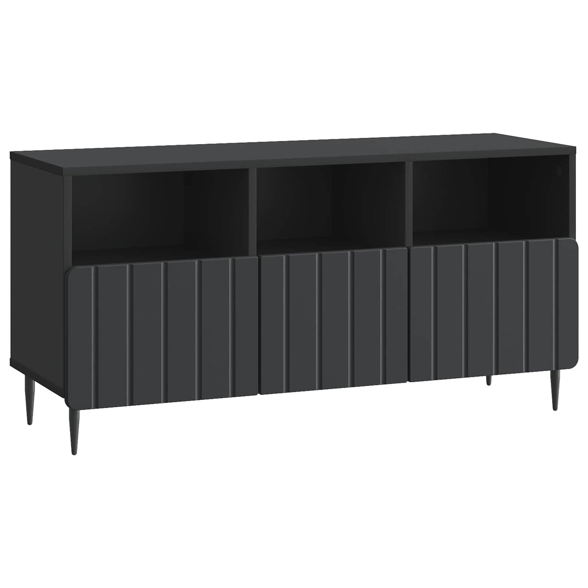 TV ormar s ladicama Crna 102 x 34,5 x 50 cm Konstruirano drvo