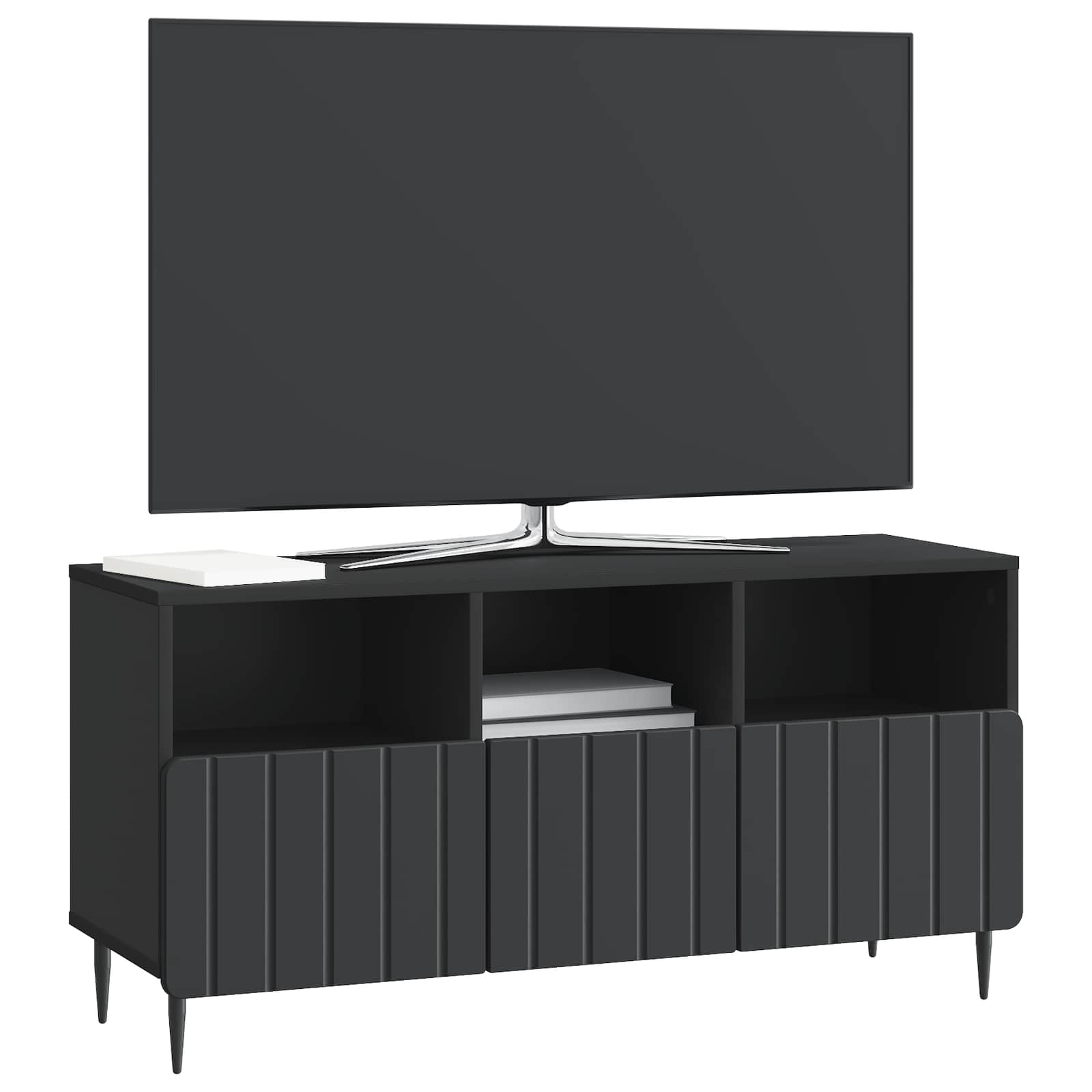 TV ormar s ladicama Crna 102 x 34,5 x 50 cm Konstruirano drvo
