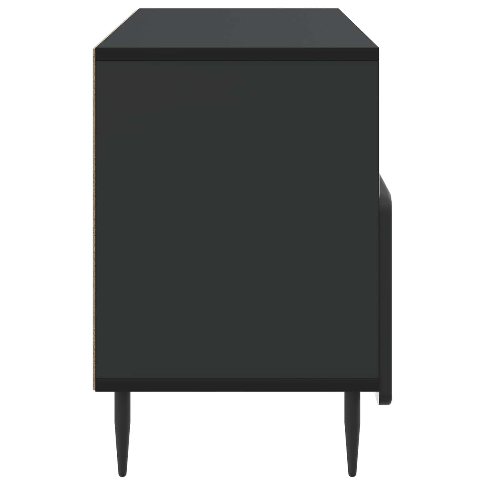 TV ormar s ladicama Crna 102 x 34,5 x 50 cm Konstruirano drvo