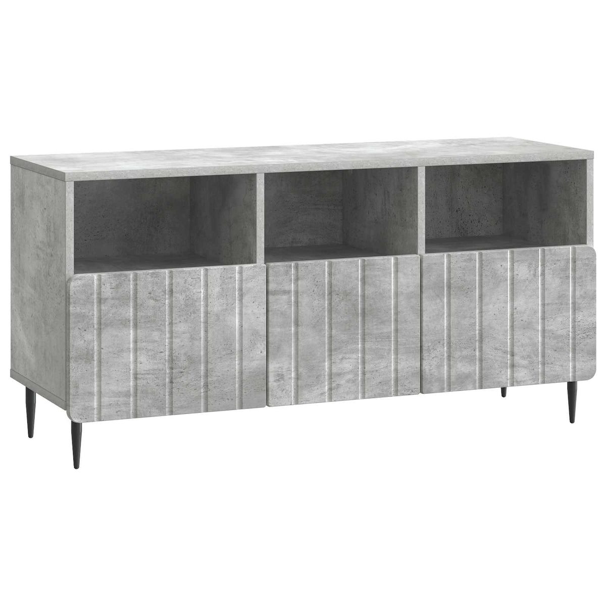 TV ormar Betonska siva 102 x 34,5 x 50 cm Konstruirano drvo