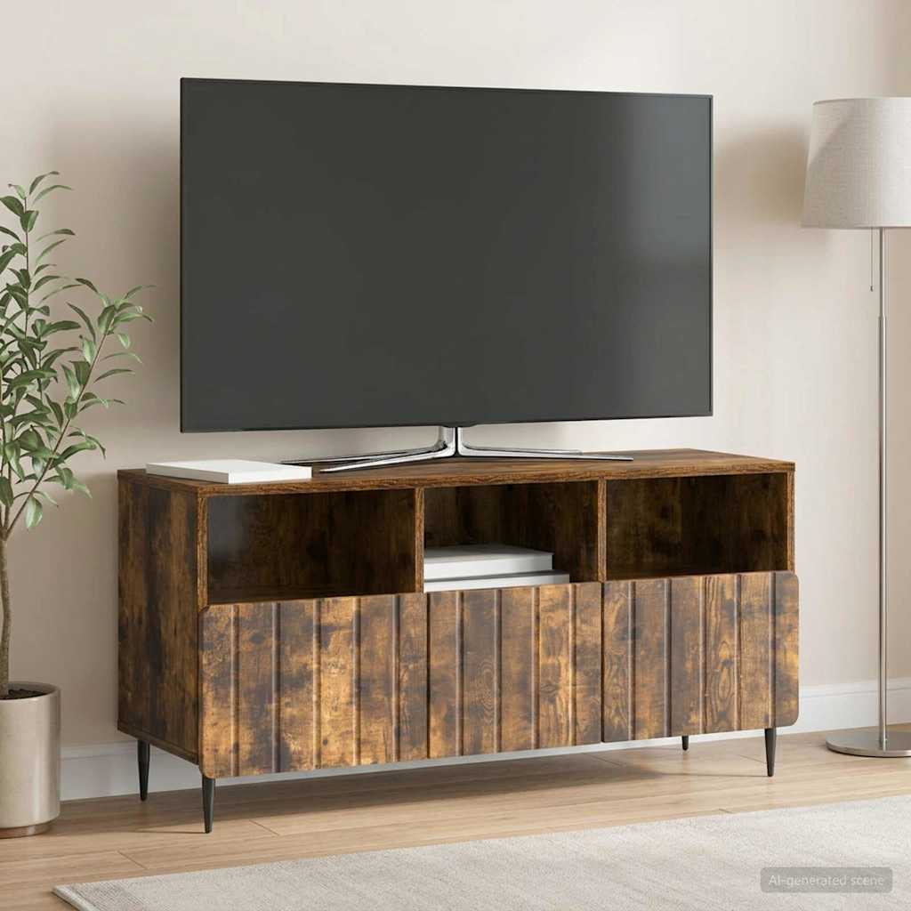 TV ormar Dimljeni hrast 102 x 34,5 x 50 cm Konstruirano drvo