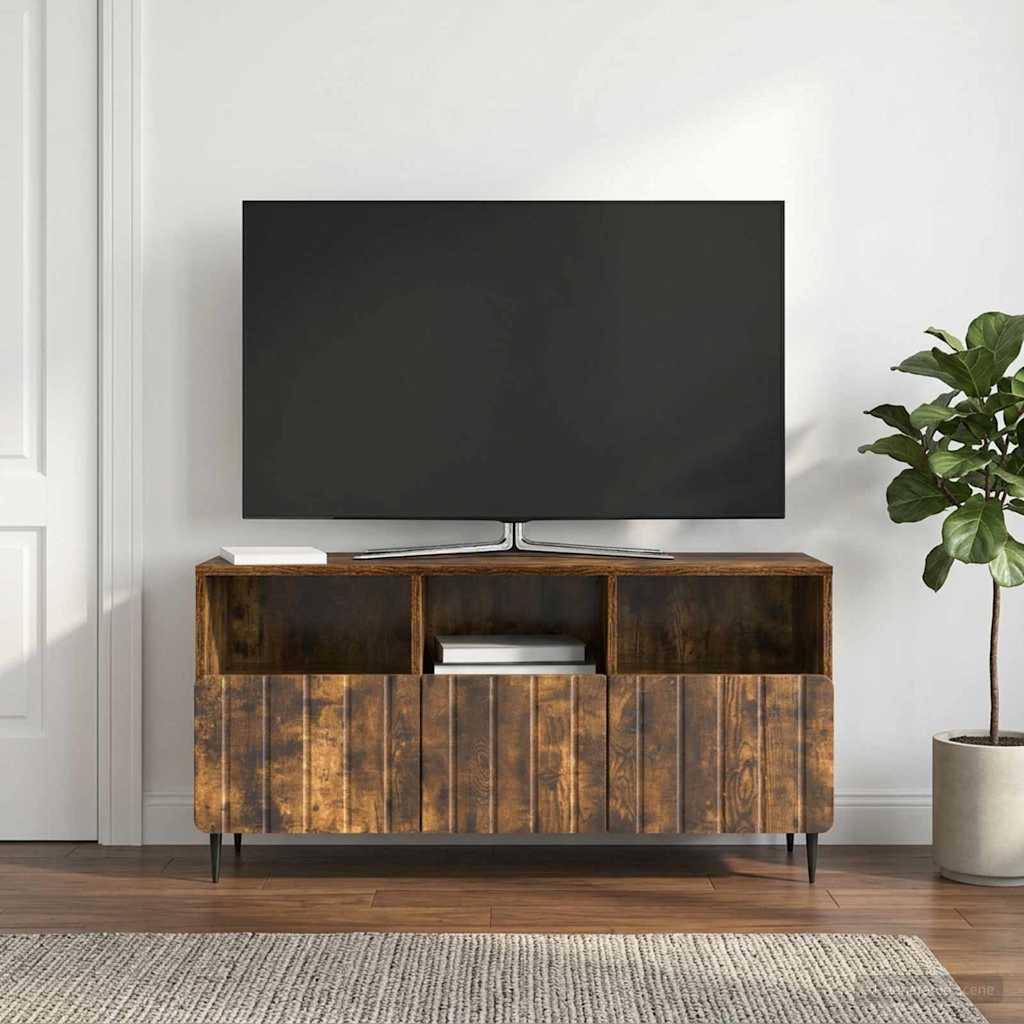 TV ormar Dimljeni hrast 102 x 34,5 x 50 cm Konstruirano drvo