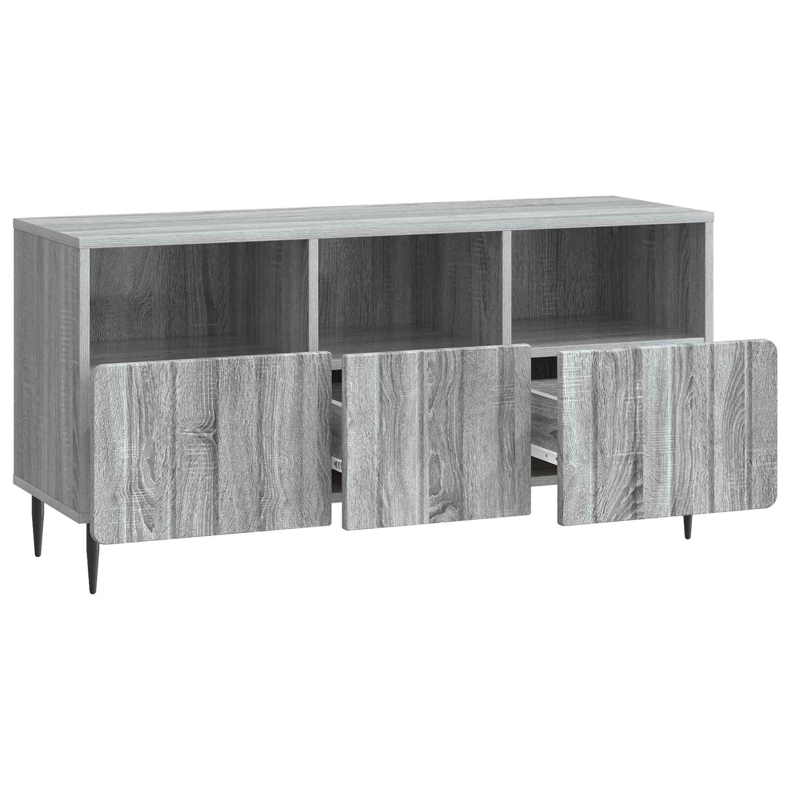 TV ormar Siva sonoma 102 x 34,5 x 50 cm Konstruirano drvo