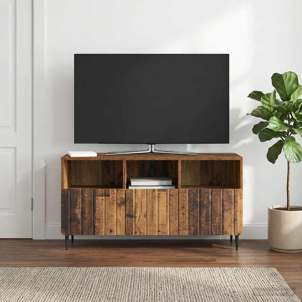 TV ormar Staro drvo 102 x 34,5 x 50 cm Konstruirano drvo