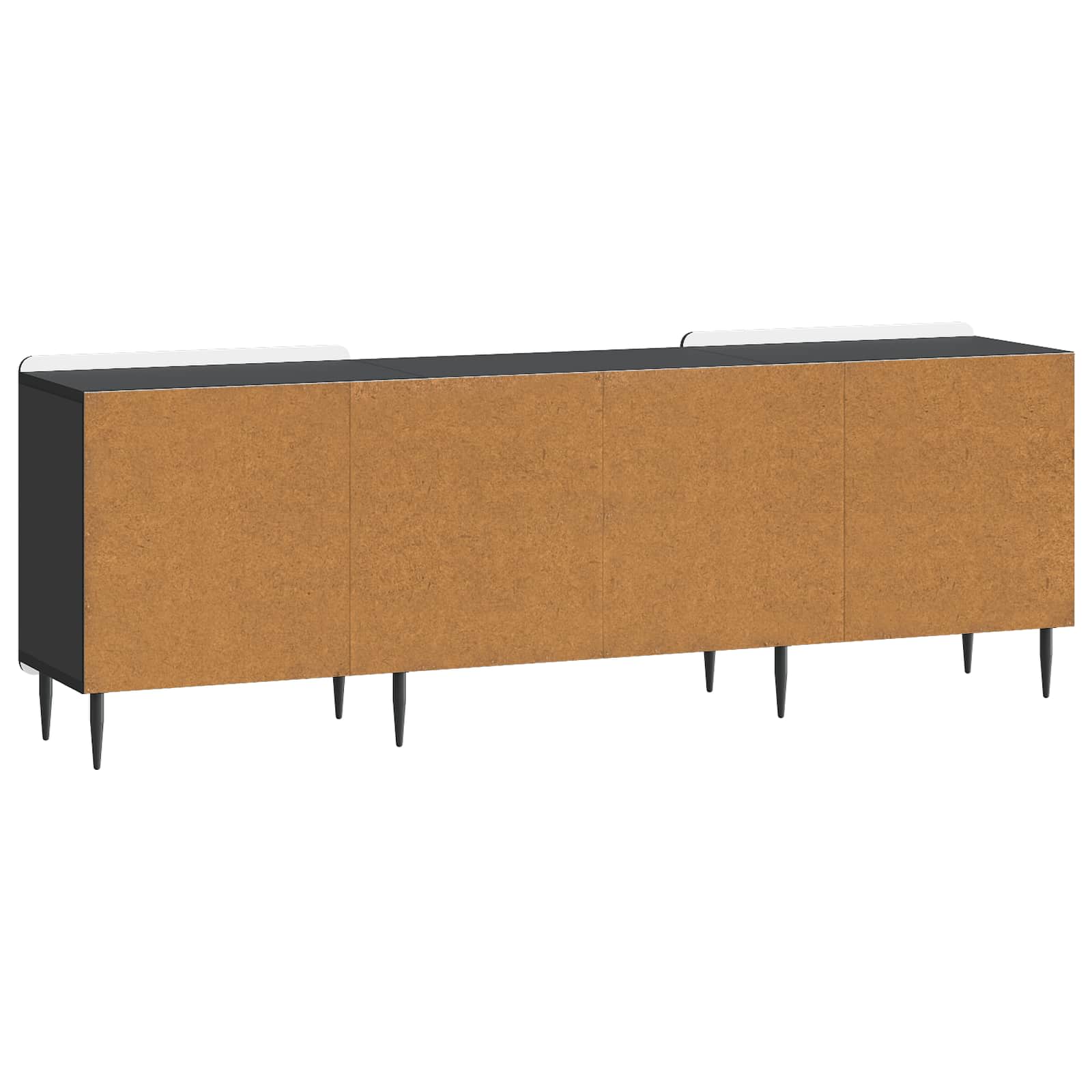 TV ormar Crna 150 x 31 x 52 cm Konstruirano drvo
